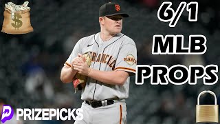 PRIZEPICKS MLB PICKS | SATURDAY 6/1/24 | MLB PLAYER PROPS PICKS | MLB PROPS & BETS TODAY