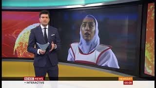 Kimia Alizadeh (Olympic medalist) defects from Iran - BBC News - 13th January 2020