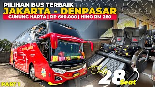 PILIHAN BUS NYAMAN & TERBAIK JAKARTA - DENPASAR ‼️😍 - Trip Gunung Harta Jakarta - Denpasar PART 1