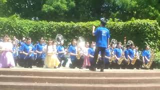 茨城県大成女子高等学校「森の音楽会」（野外ステージ）in 柏の葉公園　2024　＃吹奏楽＃ダンス＃音楽