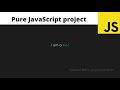 Typewriter effect using pure vanilla JavaScript ( no plugins or libraries )