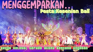 CAK KOLOSAL GWK❗Walking Around art centre PKB 2024 #kecakdance #garudawisnukencana