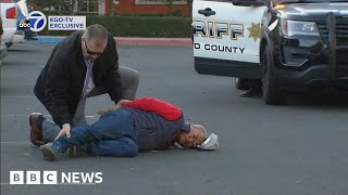 Half Moon Bay: Suspect held after second mass shooting in California in days – BBC News