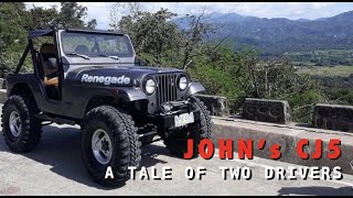 JEEP CJ5 : A TALE OF TWO DRIVERS @ BLUE ROCK #RENEGADE #OFFROAD #4X4