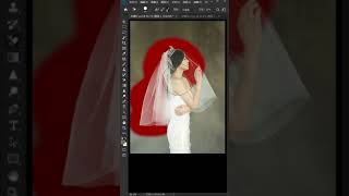 Adobe Photoshop一秒抠婚纱教程