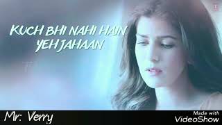 Kuch Bhi Nahi Hain Yeh Jahan || AIRLIFT || Arijit Singh || WhatsApp status video