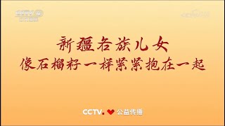 CCTV 公益传播 - 新疆各族儿女 像石榴籽一样紧紧抱在一超