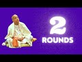 Srila Prabhupada Japa Chanting 2 rounds (7.15 mins each) Hare Krishna Maha Mantra + Panchatatva