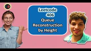 Leetcode 406 Queue Reconstruction by Height | 👉🏼 Coding Decoded SDE Sheet