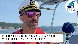 OUR FIRST SOLO SAIL on MERAKI | Preparing to Sail the World | Cruising Meraki Ep 27