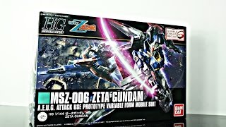 Review HG 1/144 MSZ-006 Zeta Gundam