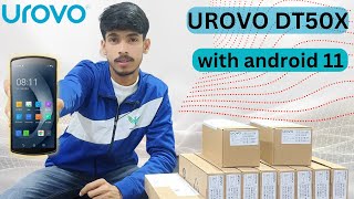 Urovo DT50X with android 11 version | Full setup video .