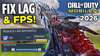 Top 8 Tips To Fix LAG In Cod Mobile 2026! [Best Settings & APP]