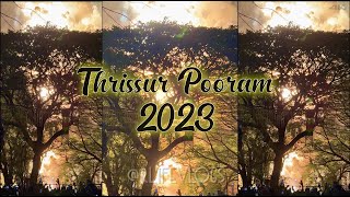 Thrissur Pooram 2023 Final Part  | Kudamattom, Upacharam, Vedikettukal