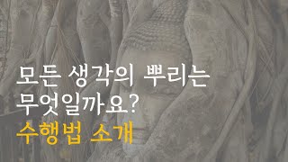 모든 생각의 뿌리는 무엇일까? | 수행법 소개