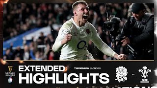 ENGLAND HOLD ON 🏴󠁧󠁢󠁥󠁮󠁧󠁿 | EXTENDED HIGHLIGHTS | ENGLAND V WALES