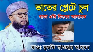 ভাতের প্লেটে চুল থাকা এটা কিসের আলামত । মাওঃ মুফতি কাওছার আহমেদ । Mufti Kawshar Ahmad