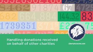 Handling donations received on behalf of other charities