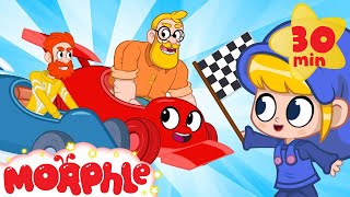 Daddy Vs Mortimer THE RACE! My Magic Pet Morphle | Cartoons For Kids | Morphle TV