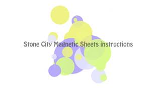 How to Use Stone City Printable Magnetic Sheets with inkjet printers?