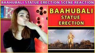 Baahubali | Statue Erection Scene Reaction | Prabhas | Reaction World