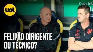 PVC explica POR QUE Felipão ESTAVA NO BANCO DE RESERVAS do Athletico-PR contra o ALIANZA LIMA