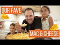 Our Favorite Mac 'n' Cheese!! Cooking with Ariah & Aden