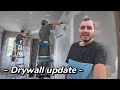 Update on my brother's house | Drywall