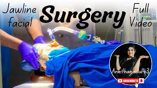 My jawline facial ’’SURGERY’’ Full video @Ankithanaidu143 👋🔔😇💐🥰🙌💖💗💞