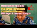 Penilaian Sumatif Bersama (PSB) Berbasis Smartphone Semester 1 TP 2024-2025 SMAN 1 Sekaran Lamongan