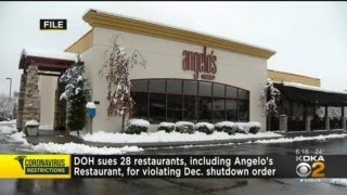 Pennsylvania Health Department Sues Dozens Of Restaurants, Including Angelo's, For Defying Indoor Di