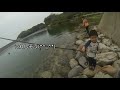 島根半島ファミリー穴釣り動画