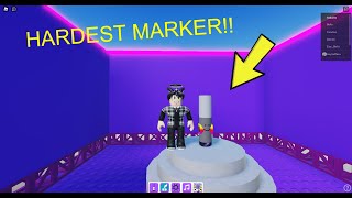 How to get the hardest marker step-by-step (Difficulty chart marker) - Roblox Find The Markers