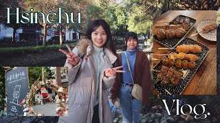 Travel Vlog 新竹女子圖鑑：一百種味道、曼谷市場、城隍廟、廢柴串燒｜Vivian's Vlog