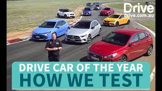 Drive Car of the Year How We Test | Drive.com.au