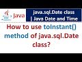 How to use toInstant() method of java.sql.Date class? | Java Date and Time