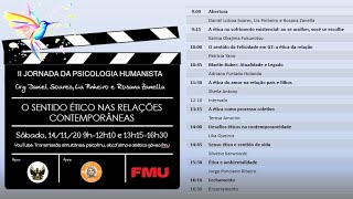 II Jornada de Psicologia Humanista do Curso de Psicologia da FMU - Parte II