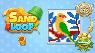 🏖️ Sand Loop - Level 479 Walkthrough & Solution | VooDoo Puzzle Game 🧠📱