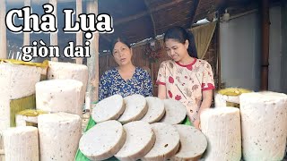 Làm Chả Lụa(Giò Lụa) tại nhà ngon lại giòn dai với công thức đơn giản