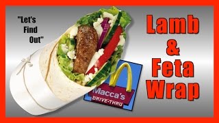 McDonalds Lamb \u0026 Feta McWrap | Taste Test