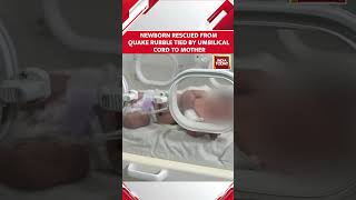 Newborn Found Tied By Umbilical Cord To Mother Rescued From Rubble In Syria Sole Survivor Of Family