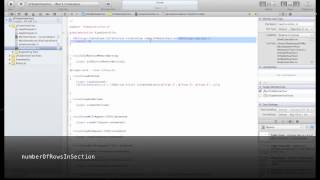 Simple UITableView List iPhone Xcode Programming