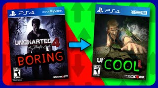 Fixing the box art from the Uncharted games (to be more accurate) - Yeshio