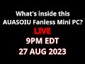 What's inside this AUASOIU fanless mini PC? (Not Terrible by Goodmonkey Live)