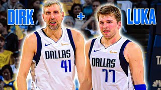 Luka Doncic and Dirk Nowitzki - Rare Footage Playing Together