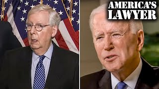 Mitch McConnell Sets Plan For Choosing A Replacement & President Biden Absent From Corporate Media