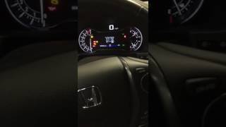 2017 Honda Ridge line Oil Life / Oil Change light / Maintenance Minder Reset 17 Ridgeline