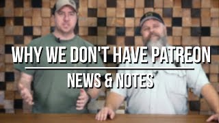 Why We Don't Have Patreon