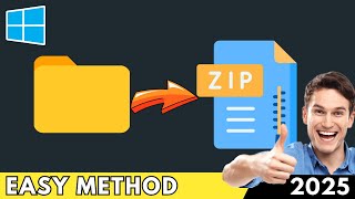 How to Convert Folders to ZIP Files on Windows PC or Laptop (2025)