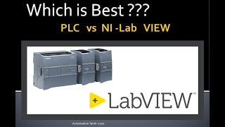 PLC vs LabVIEW #difference #என்ன படிக்கலம்??